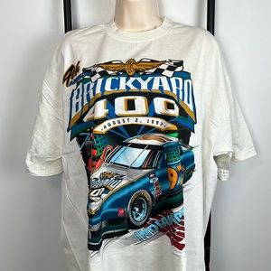 Vintage 97s Jerzees Brickyard 400 Indianapolis Racing Limited Edition T-shirt